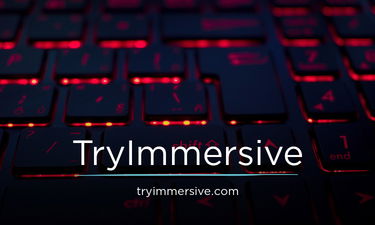 TryImmersive.com - Creative brandable domain for sale