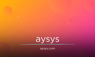 AYSys.com - Creative brandable domain for sale