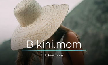 Bikini.mom - Creative brandable domain for sale