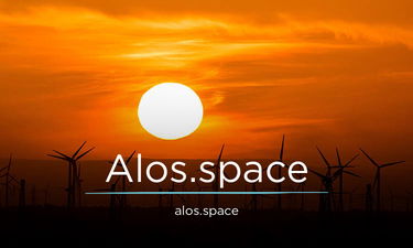 ALOS.space - Creative brandable domain for sale