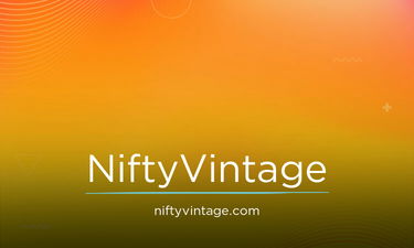 NiftyVintage.com - Creative brandable domain for sale