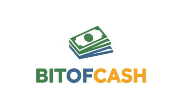 BitOfCash.com - Creative brandable domain for sale