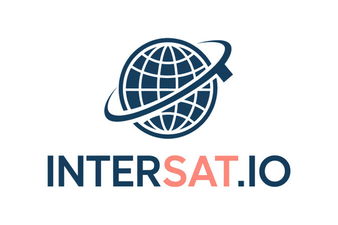 InterSat.io - Creative brandable domain for sale