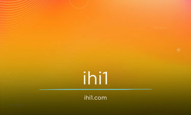IHI1.com - Creative brandable domain for sale