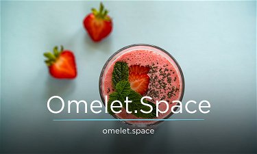 Omelet.Space - Creative brandable domain for sale