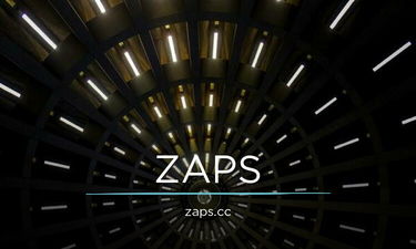 Zaps.cc - Creative brandable domain for sale