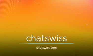 chatswiss.com - Creative brandable domain for sale