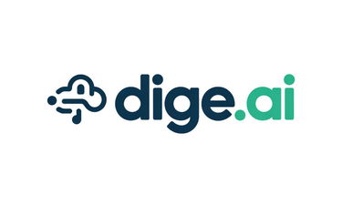 Dige.AI - Creative brandable domain for sale