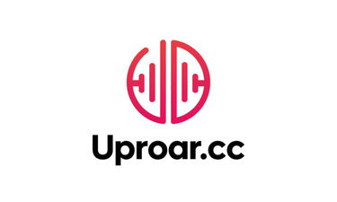 Uproar.cc - Creative brandable domain for sale