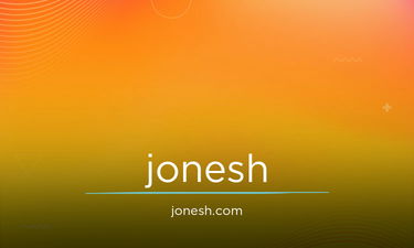 Jonesh.com - Creative brandable domain for sale