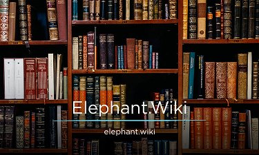 Elephant.Wiki - Creative brandable domain for sale