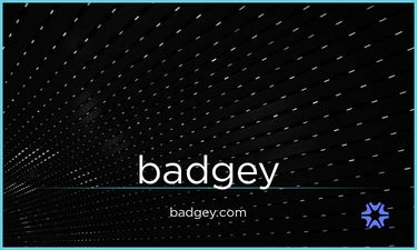Badgey.com - Creative brandable domain for sale
