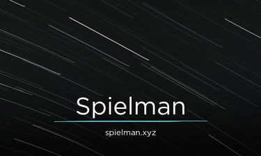 Spielman.xyz - Creative brandable domain for sale
