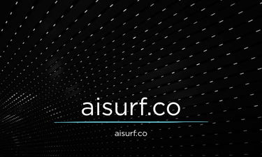 AiSurf.co - Creative brandable domain for sale