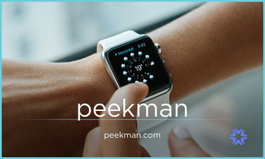 Peekman.com - Creative brandable domain for sale