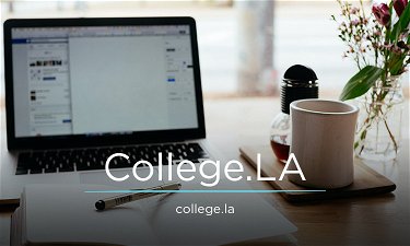 College.LA - Creative brandable domain for sale