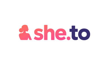 She.to - Creative brandable domain for sale