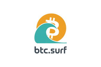 BTC.Surf - Creative brandable domain for sale