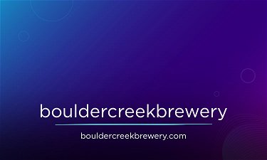 BoulderCreekBrewery.com - Creative brandable domain for sale