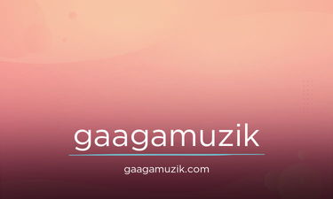 Gaagamuzik.com - Creative brandable domain for sale