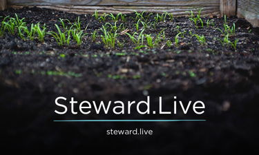 Steward.Live - Creative brandable domain for sale