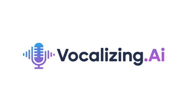 Vocalizing.ai - Creative brandable domain for sale
