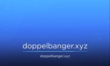 DoppelBanger.xyz - Creative brandable domain for sale