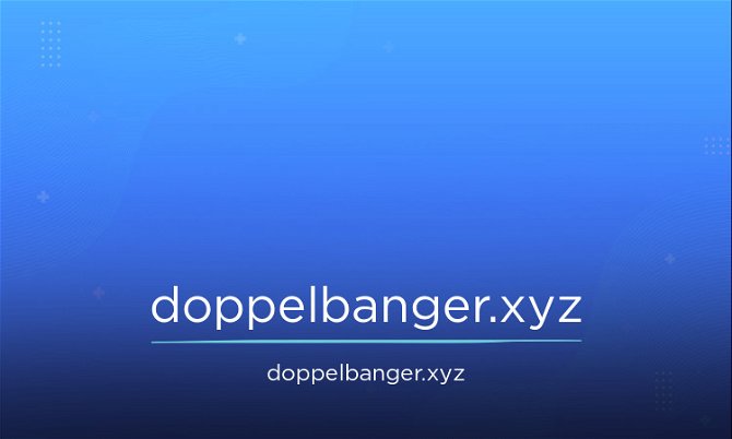 DoppelBanger.xyz