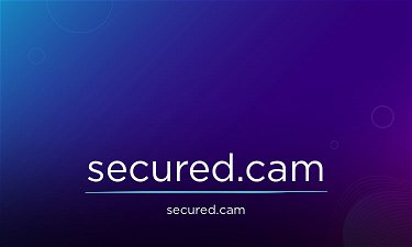 Secured.cam - Creative brandable domain for sale
