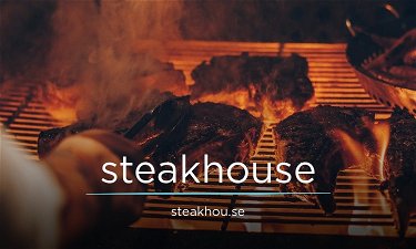 Steakhou.se - Creative brandable domain for sale