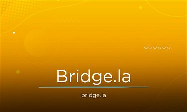 Bridge.la - Creative brandable domain for sale