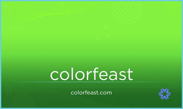ColorFeast.com - Creative brandable domain for sale