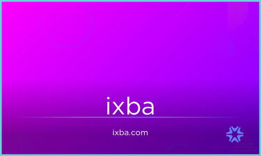 IXBA.com - Creative brandable domain for sale