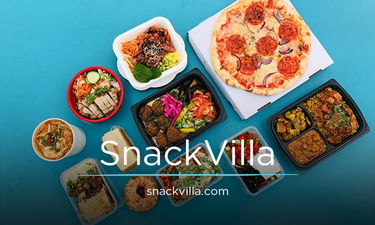 SnackVilla.com - Creative brandable domain for sale