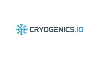 Cryogenics.io - Creative brandable domain for sale