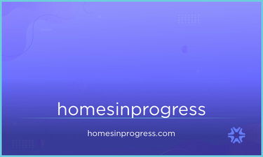 HomesInProgress.com - Creative brandable domain for sale