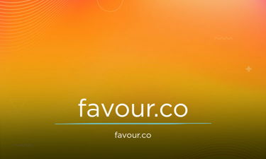 Favour.co - Creative brandable domain for sale