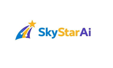 SkyStarAi.com - Creative brandable domain for sale