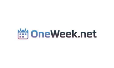 Oneweek.net - Creative brandable domain for sale
