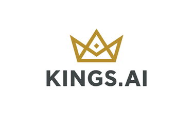 Kings.AI - Creative brandable domain for sale