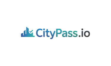 Citypass.io - Creative brandable domain for sale