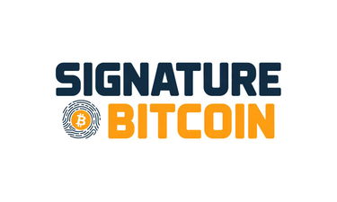 SignatureBitcoin.com - Creative brandable domain for sale