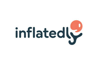 Inflatedly.com - Creative brandable domain for sale