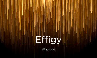 Effigy.xyz - Creative brandable domain for sale