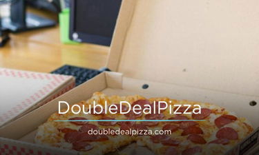 DoubleDealPizza.com - Creative brandable domain for sale