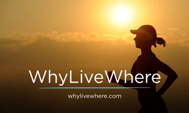 WhyLiveWhere.com - Creative brandable domain for sale