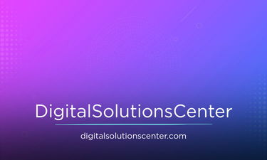 DigitalSolutionsCenter.com - Creative brandable domain for sale