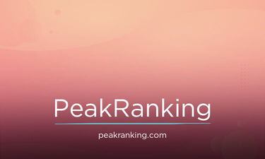 PeakRanking.com - Creative brandable domain for sale