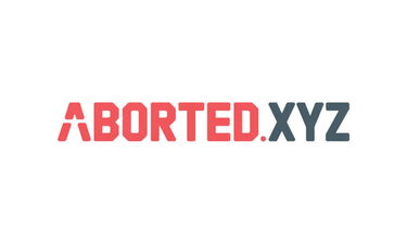 Aborted.xyz - Creative brandable domain for sale