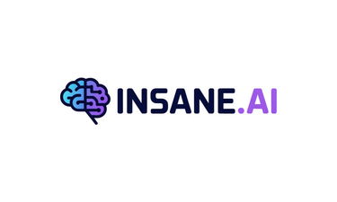 Insane.AI - Creative brandable domain for sale